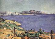 Paul Cezanne Gulf of Marseille 2 oil painting reproduction